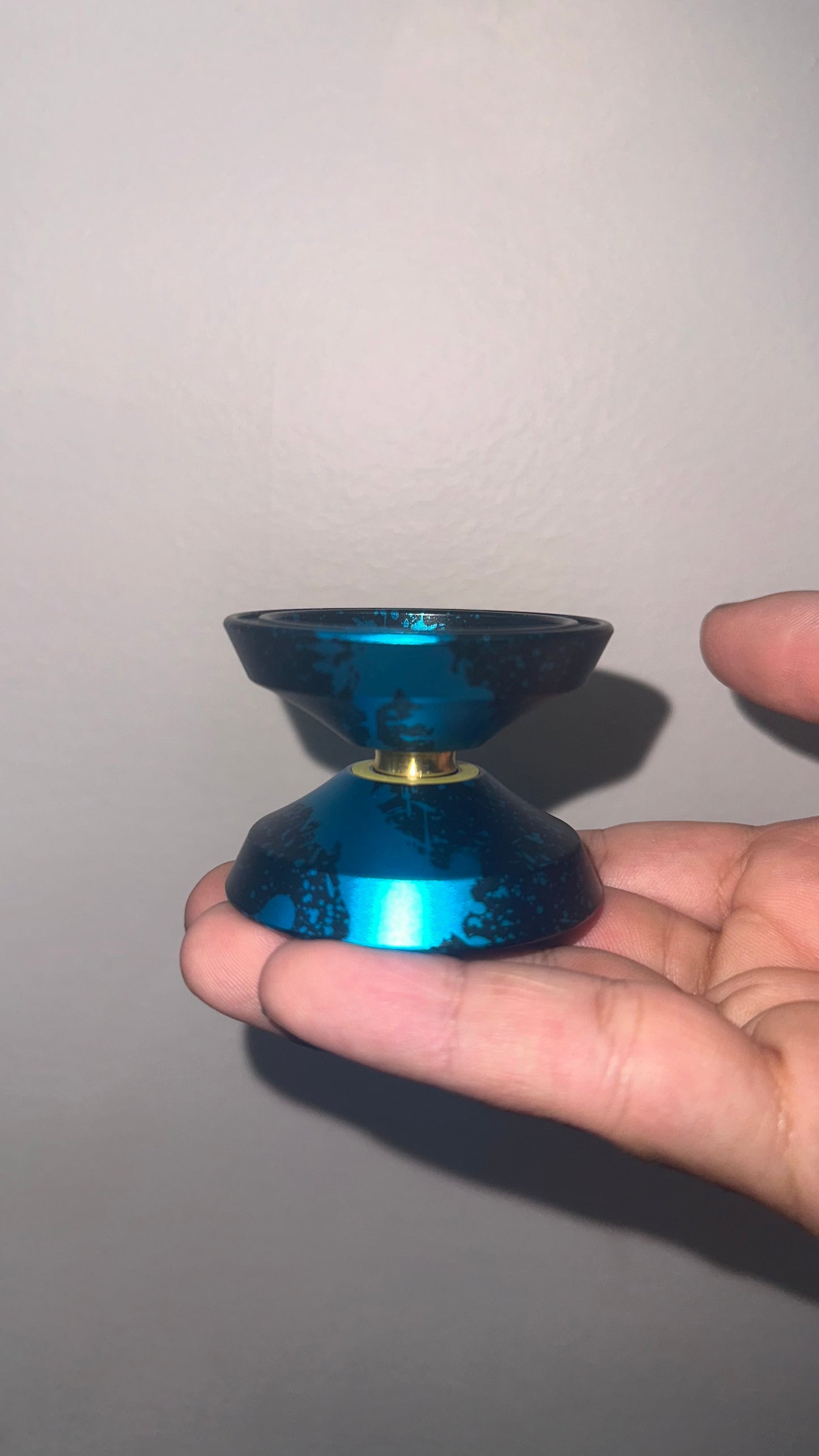 Acid Splashed Premium Yoyo (Blue)